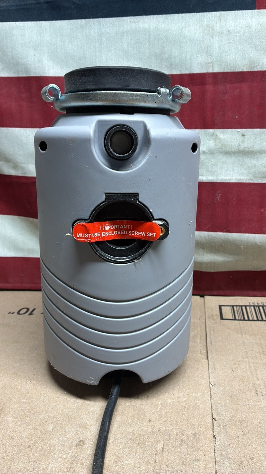 Glacier Bay GB500 Turbo Grind 1/2hp Garbage Disposal Open Box *Read description*