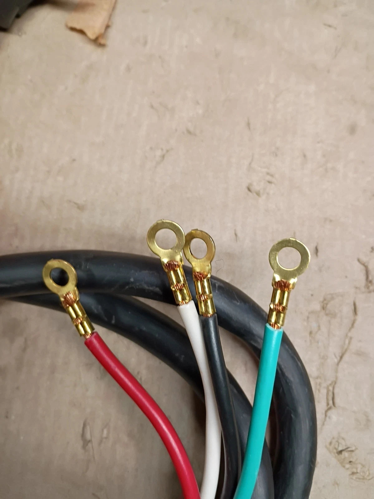 4-Prong Dryer Power Cord 6 ft. 10/4 30 Amp 10 Gauge