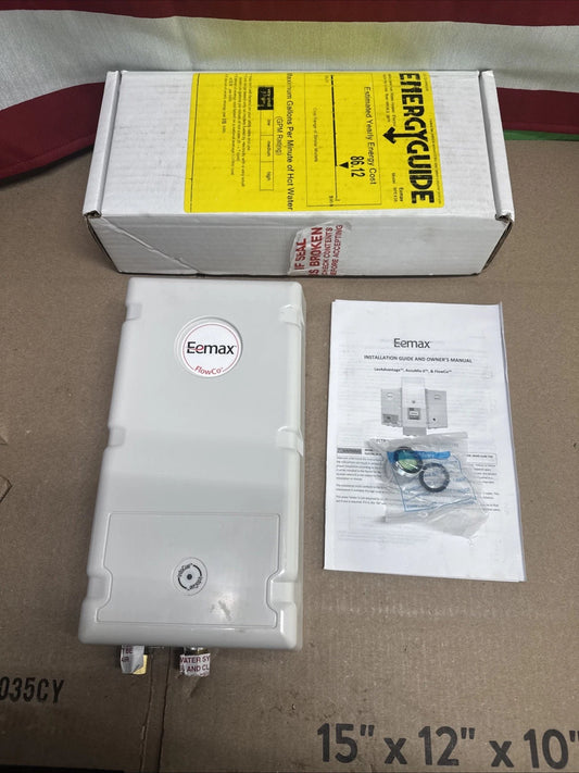 EEMAX SPEX35 Electric Tankless Water Heater,240V Under Counter