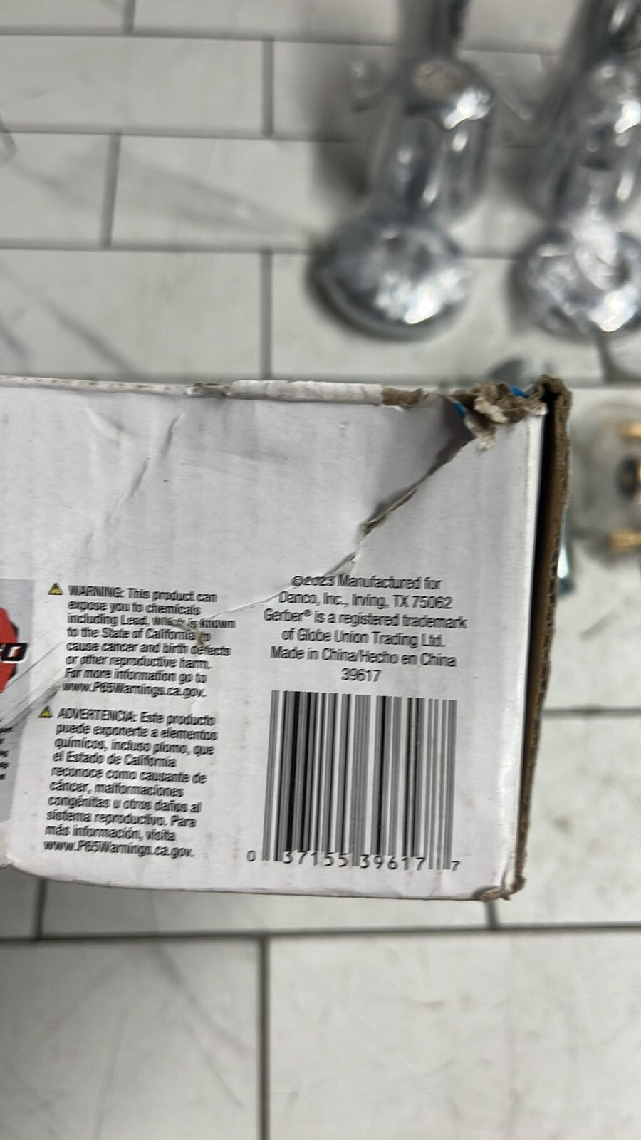 Danco 39617 Tub/Shower Remodeling Kit for Gerber - CHROME Open Box