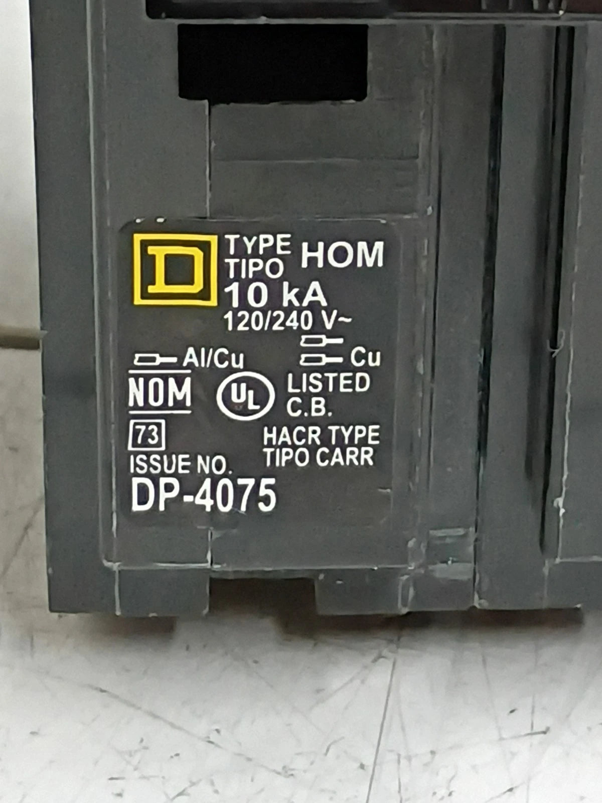 (2 Packs) DPSquare HOM225 25 Amp 2-Pole Circuit Breaker Homeline OB
