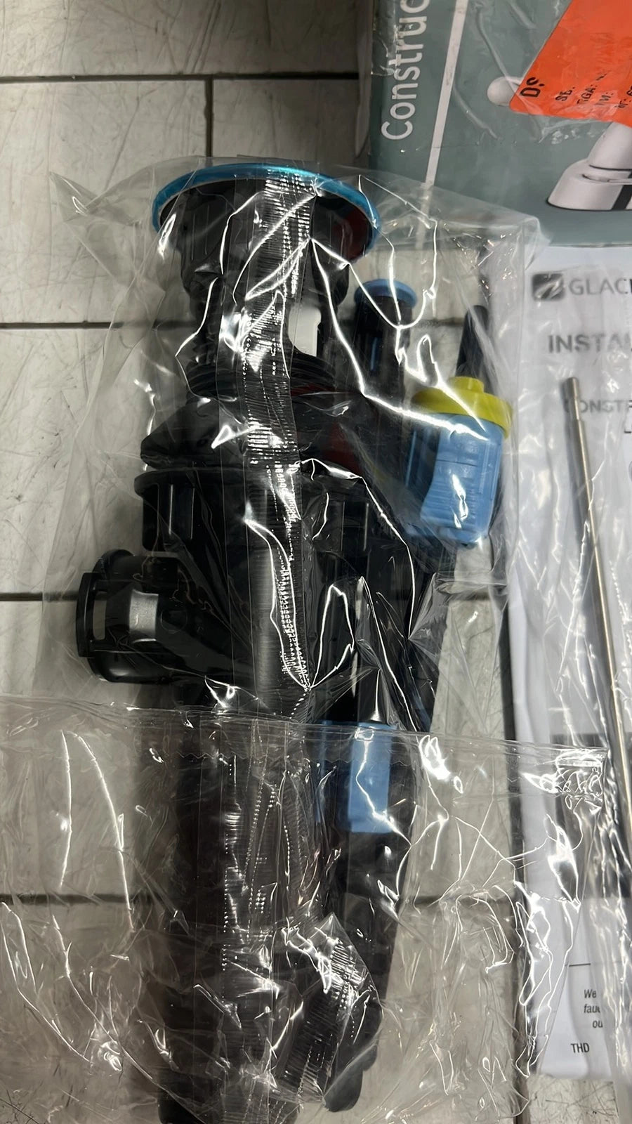 Glacier Bay Constructor 217 251 Bathroom Faucet in Polished Chrome OPEN BOX