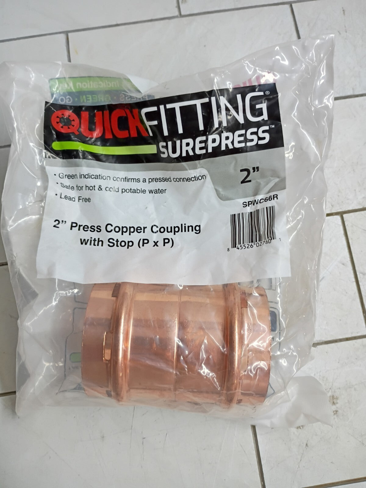 CPLNG W/STP CPR 2" Open Box