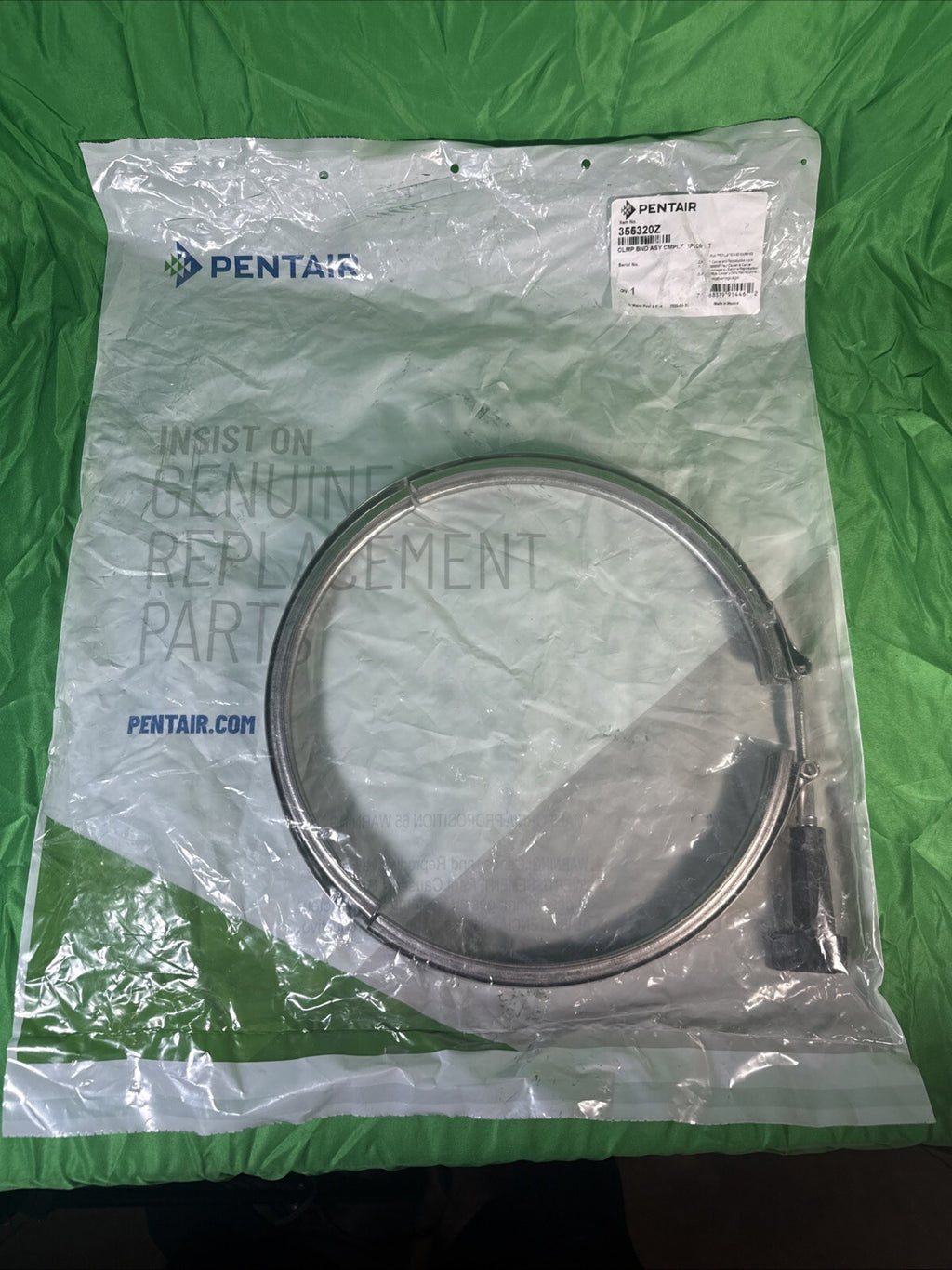 Pentair 355320 | Complete Band Clamp Assembly Replacement Pool & Spa Pump