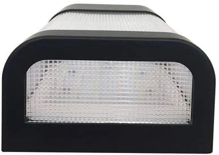 Commercial Electric 19-Watt Black Outdoor Integrated LED Classic Wall Pack Light