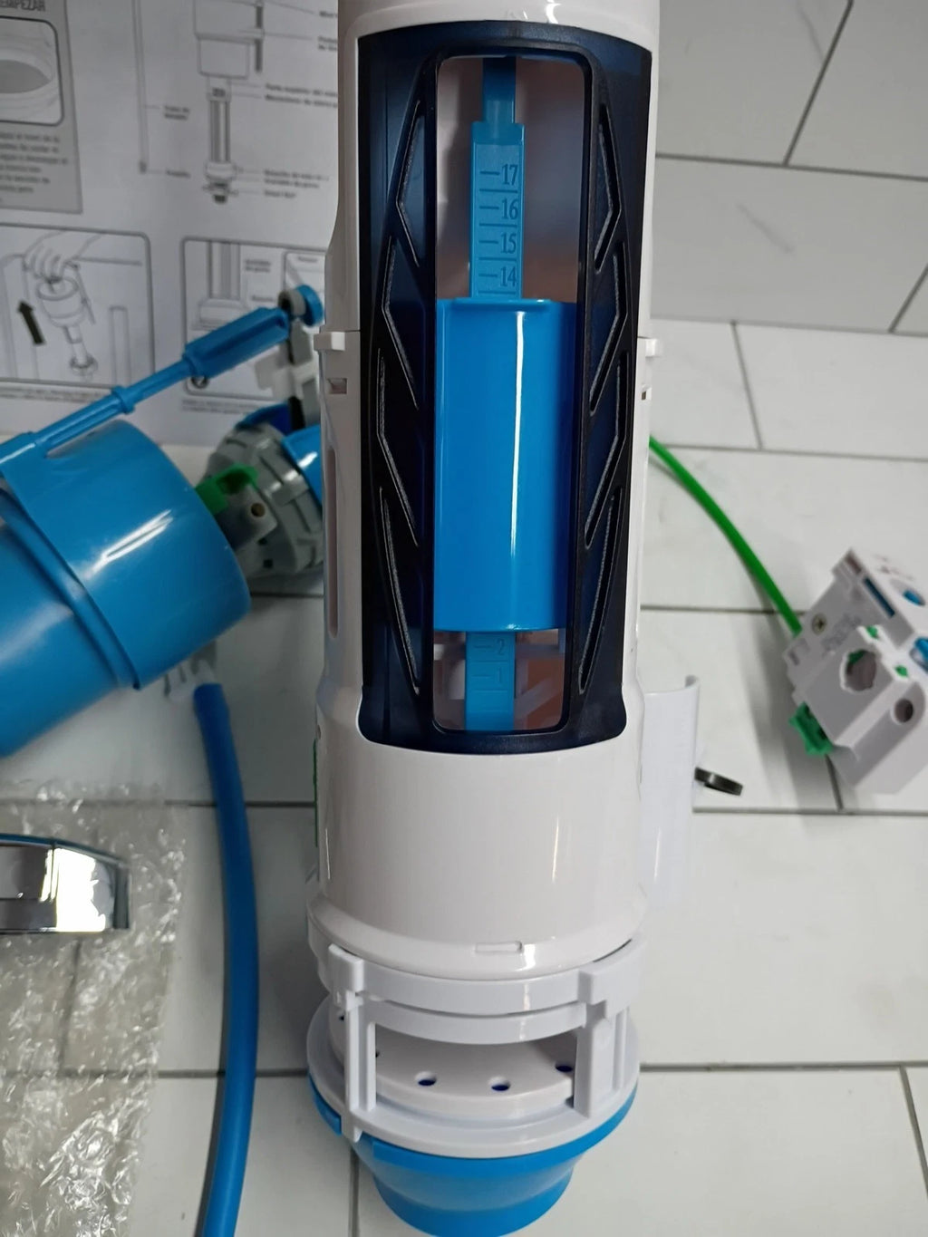 Danco HYR451 Dual Flush valve Universal Water Saving Toilet Repair Kit New OB