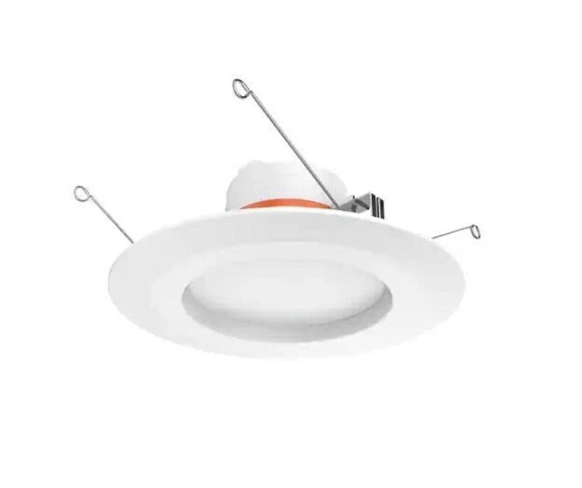 Commercial Electric 5/6 in. CEC T20 New Construction/Remodel White Dimmable LED