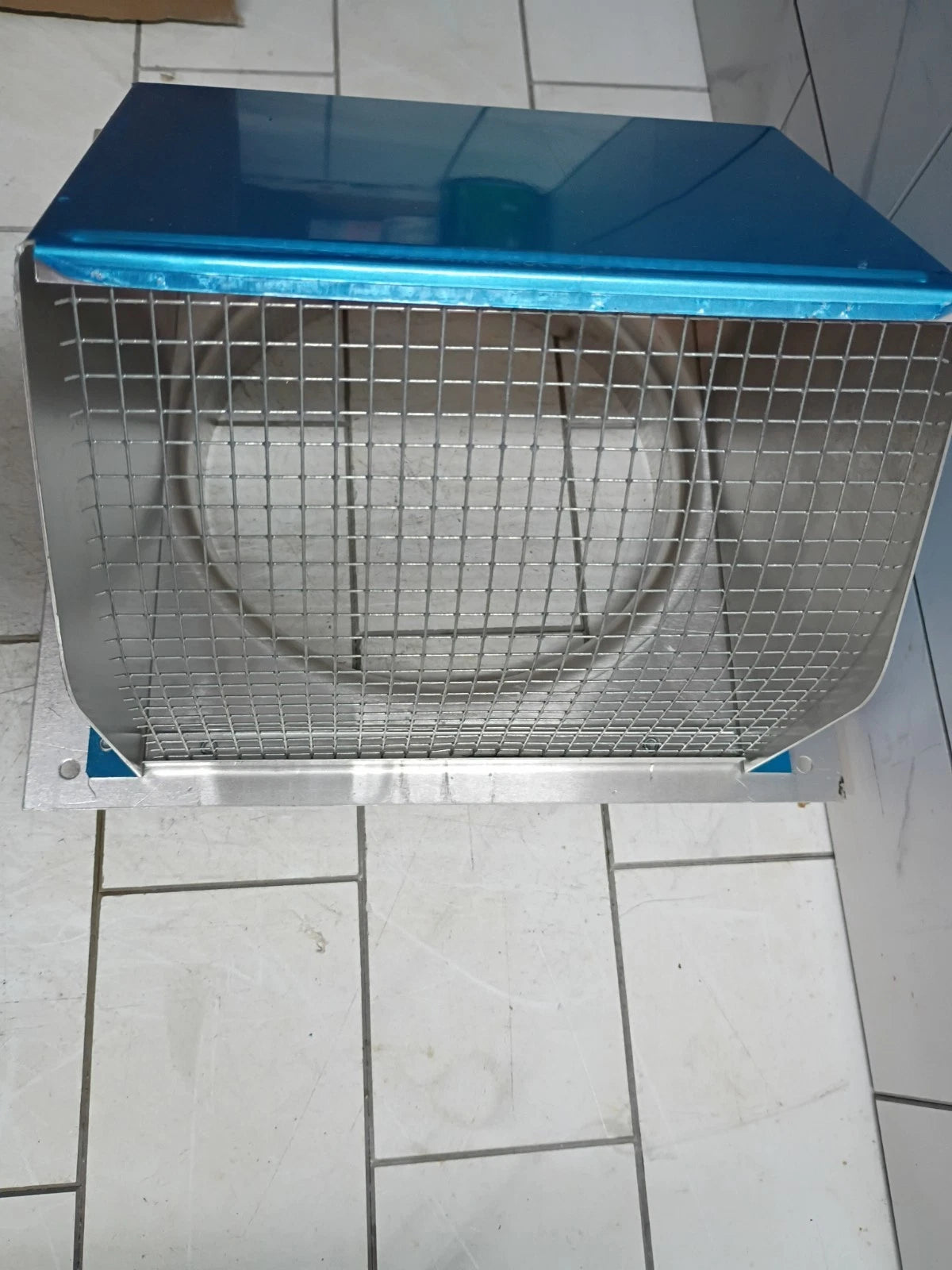 Broan NuTone 641FA Aluminum 6" Round Duct Wall Cap Bird Screen Without Damper OB