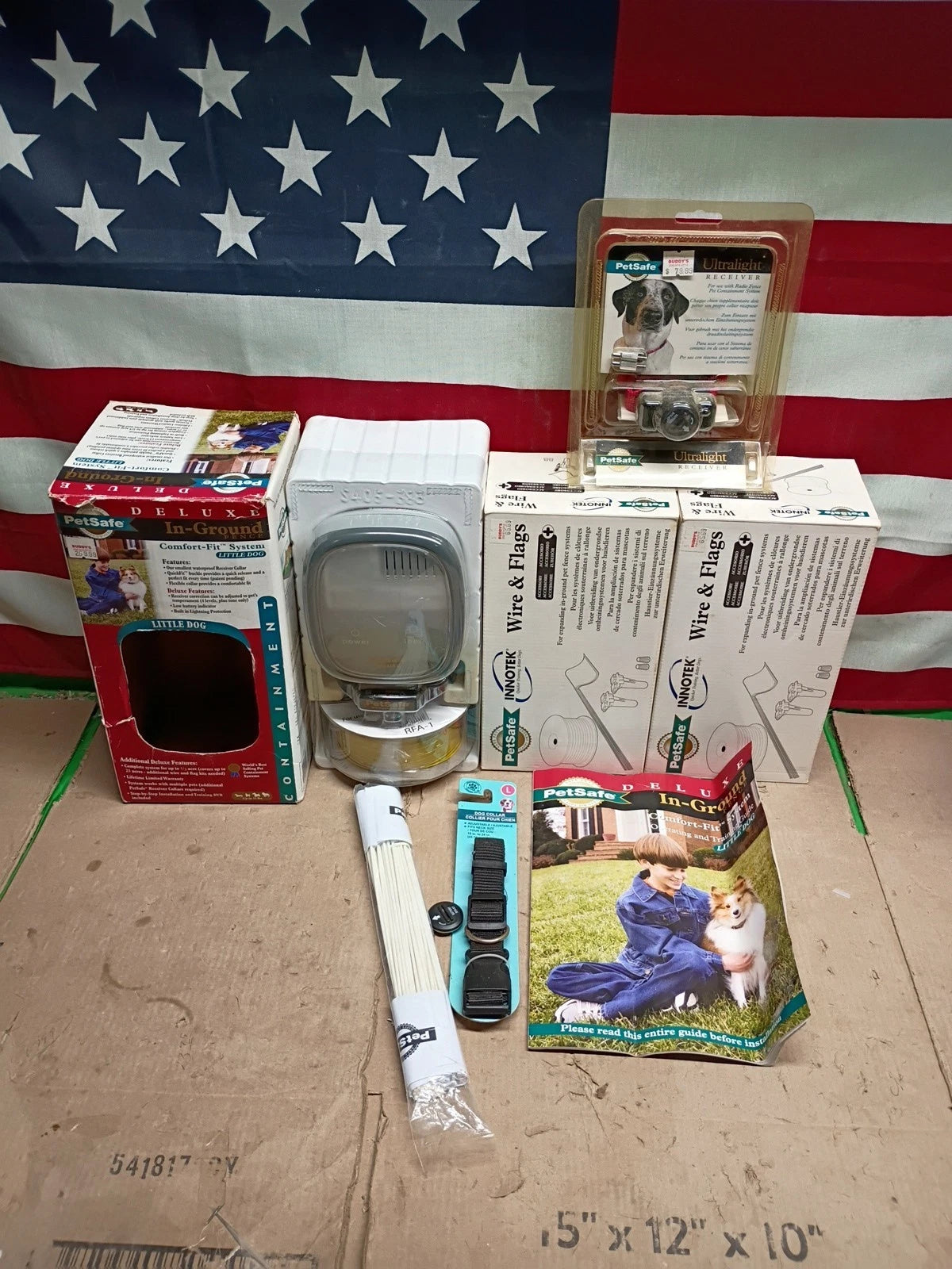 Bundle Package,PetSafe PIG00-10773 Comfort-Fit Little Dog In-Ground Fence New OB