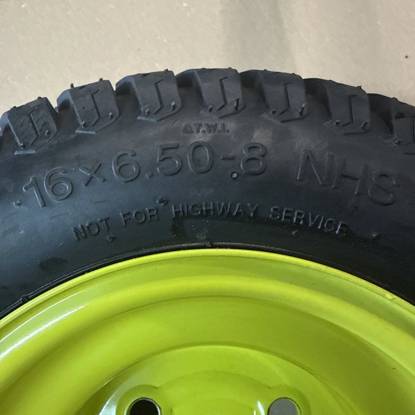 Rear Wheel And Tire For Ryobi Z30Li 80V Zero Turn Lawn Mower NEW