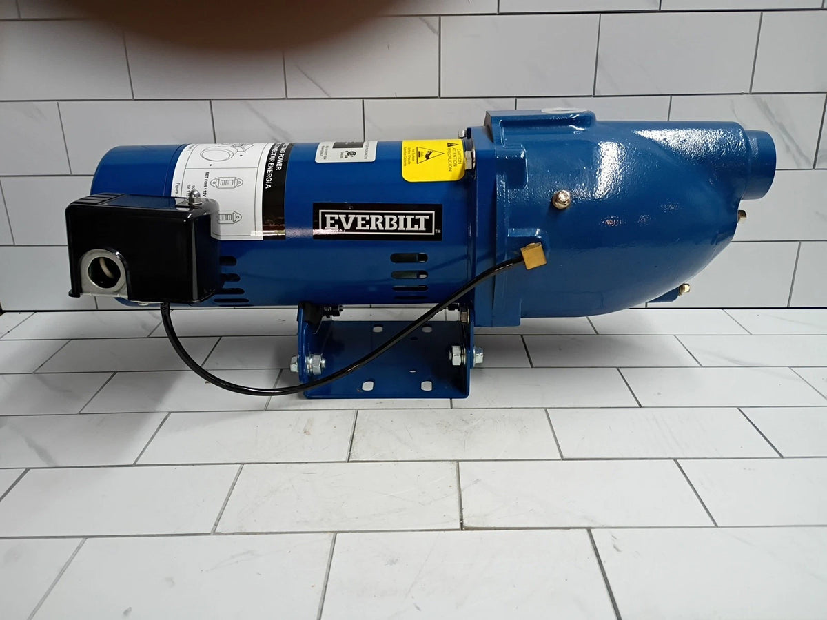 Everbilt Shallow Well Jet Pump Cast Iron 1/2HP HDSWJ5 New OPEN BOX