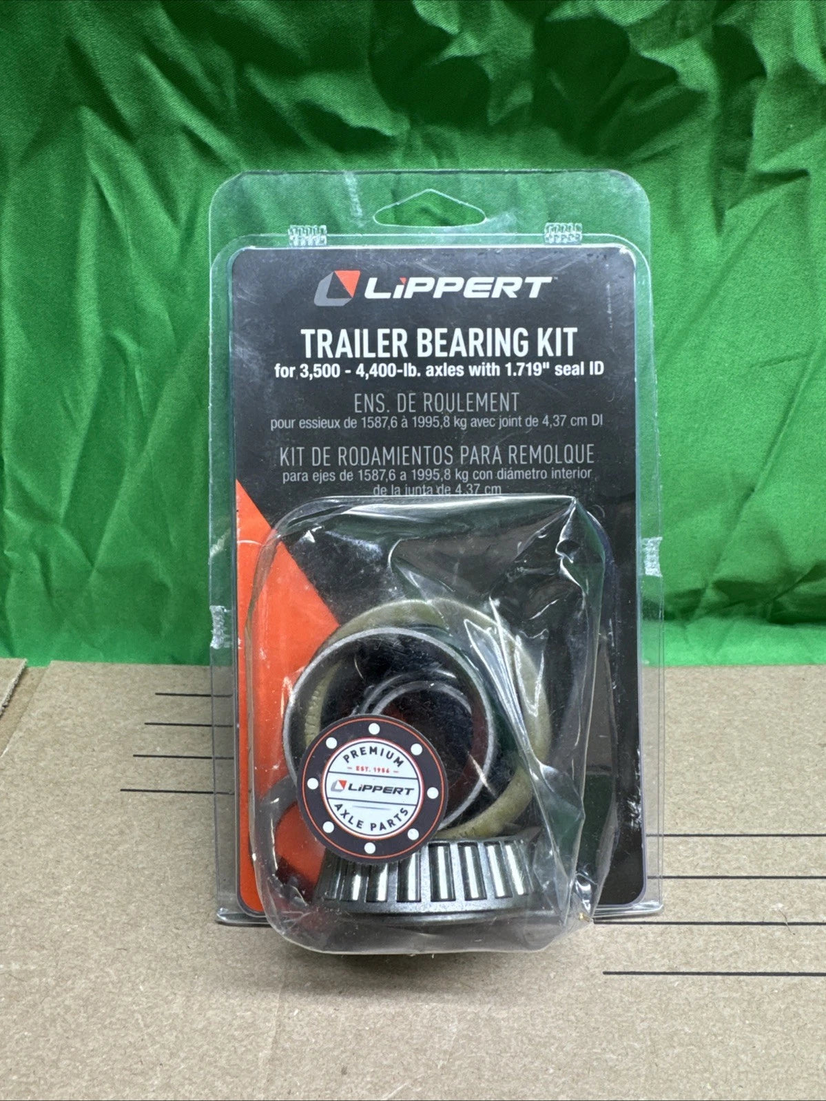 Lippert 2023133980 Trailer Bearing Replacement Kit3500Lb Axle Hubs1.71In Id