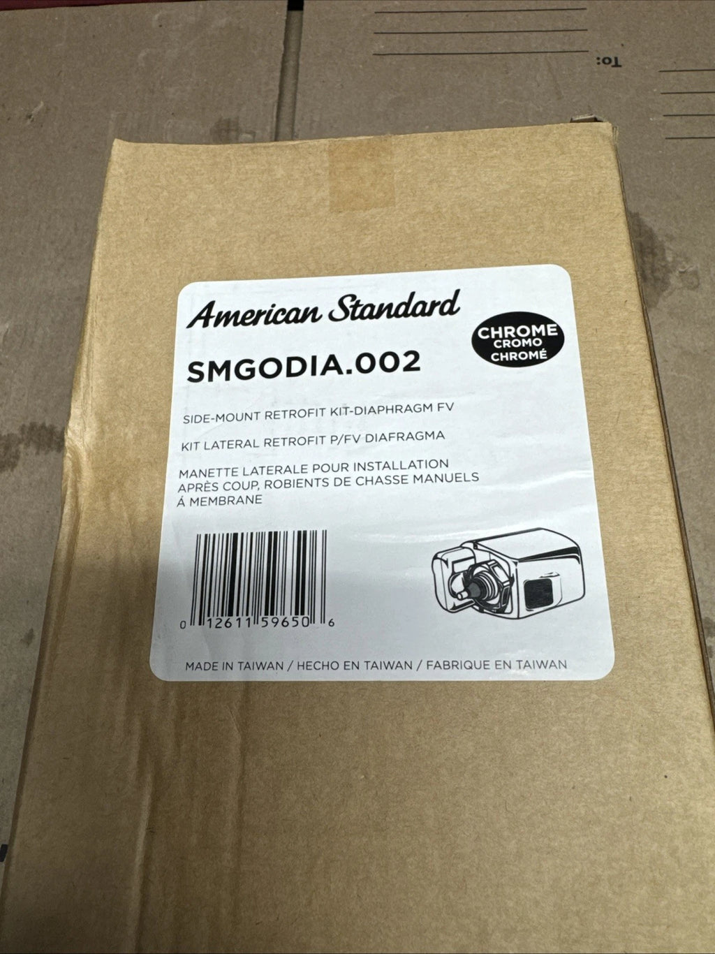 American Standard Sensor Retrofit Flush Valve Polished Chrome SMGODIA.002