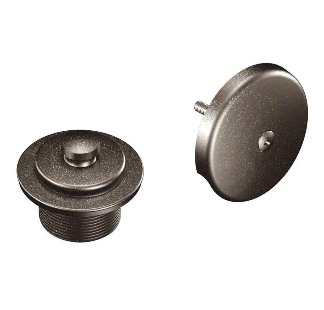 MOEN T90331ORB Tub and Shower Drain Covers in Oil Rubbed Bronze