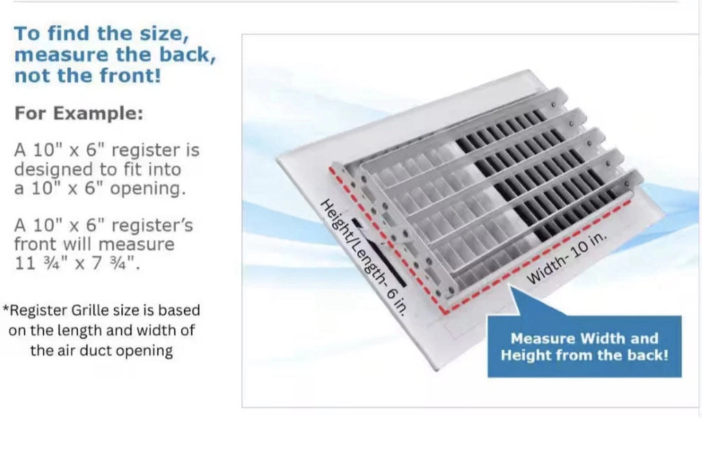 10 pack 12 in. x 12 in. 4-Way Steel Wall/Ceiling Register in White