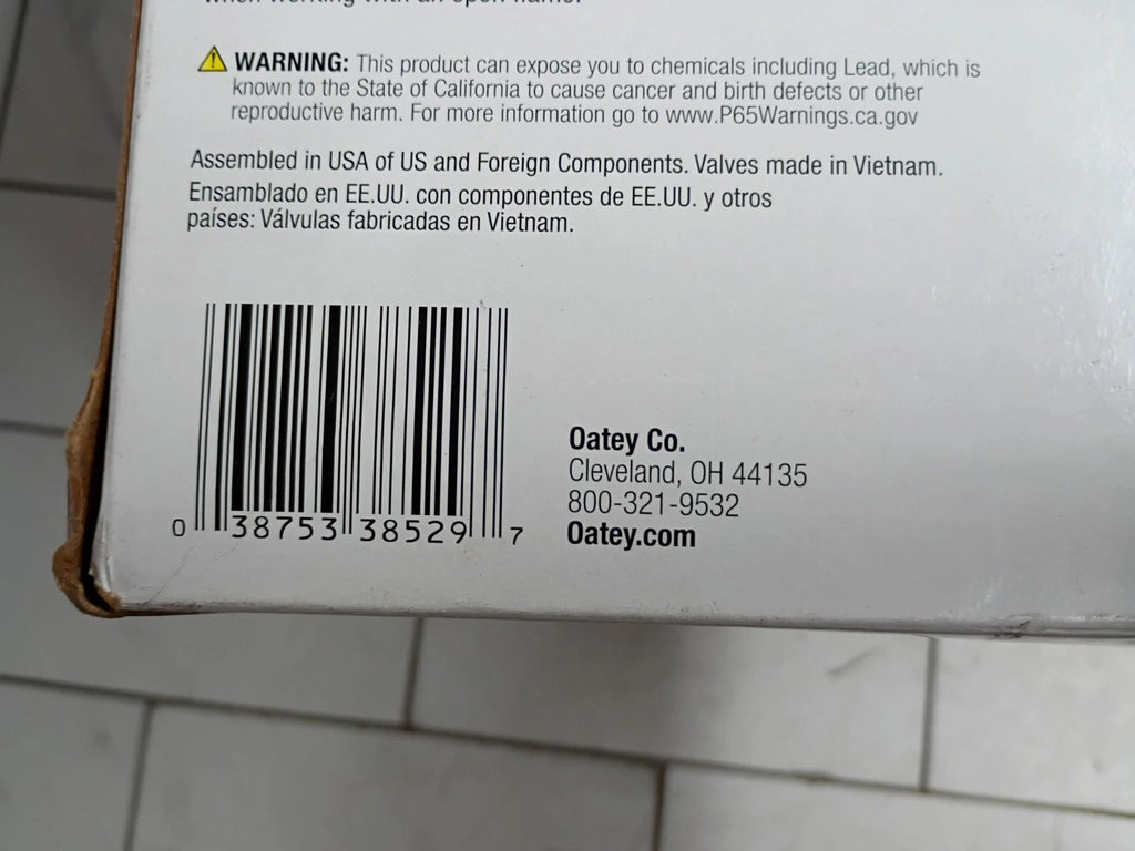 (2 Pack) Oatey 38529 Washing Machine Center Drain Outlet Box With Swt Valves OB