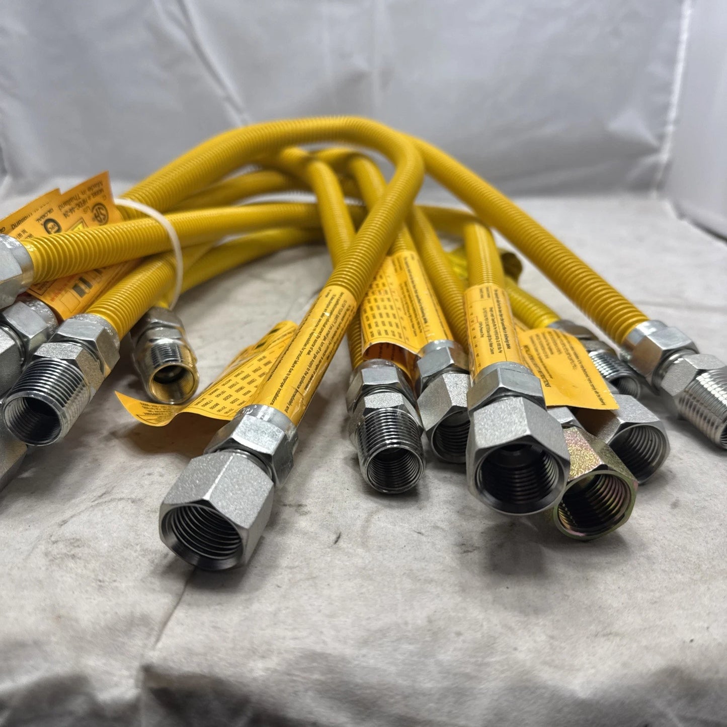 8pk Gas Connector With Fittings Gas Connector 1\2 In 24in Open Box