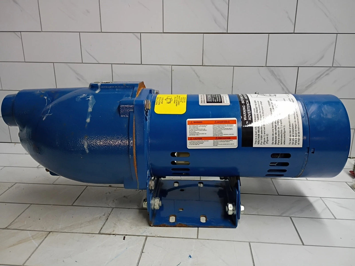 Everbilt Shallow Well Jet Pump Cast Iron 1/2HP HDSWJ5 PARTS ONLY