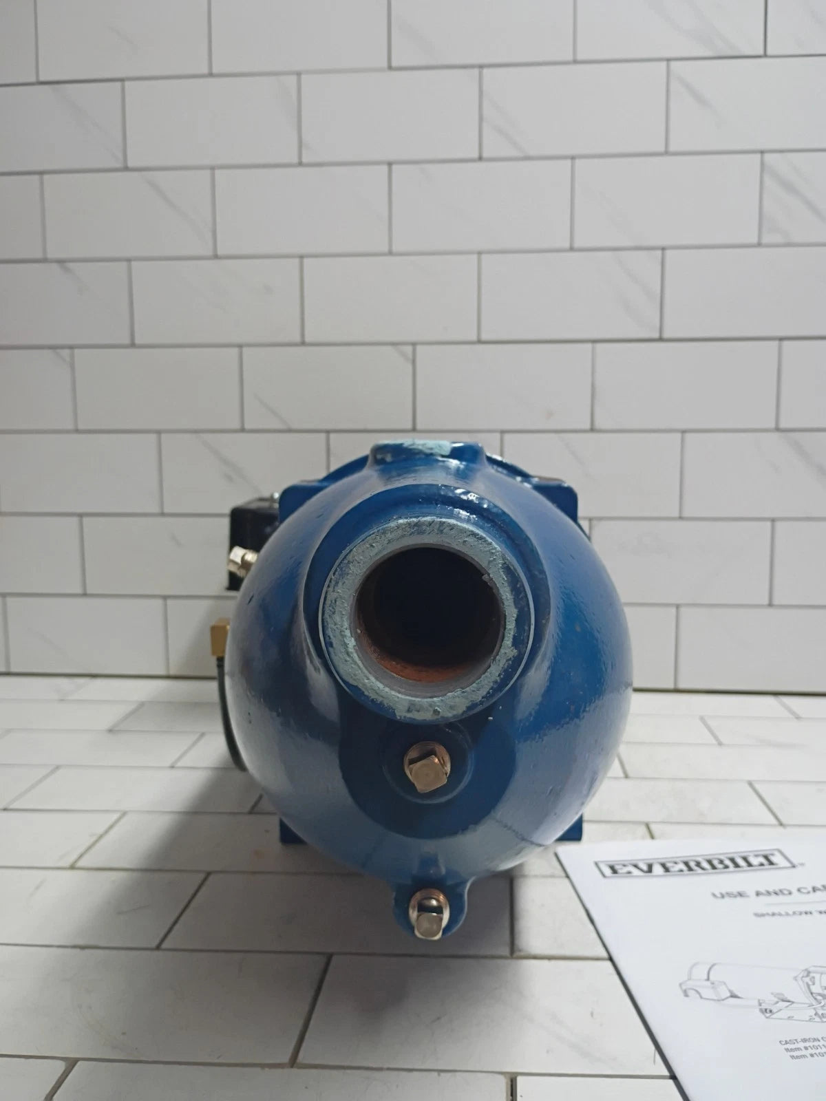 Everbilt HDSWJ7 3/4 HP Cast Iron Shallow Well Jet Pump *For Parts *