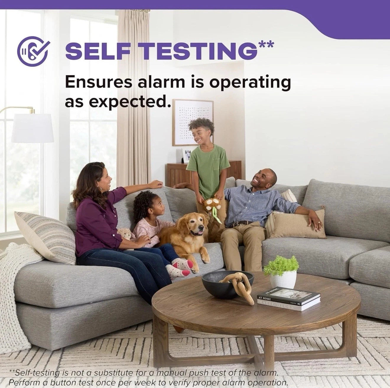 1 Pack Kidde Smoke & Carbon Monoxide Detector, AA Battery Powered, LED Warning