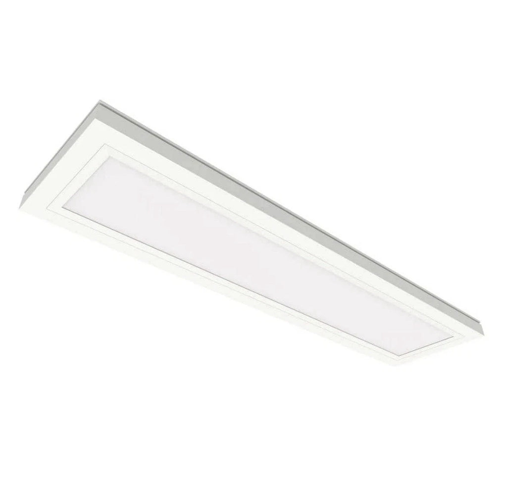 Commercial Electric 6in x 2ft LED Flat Panel Flush Mount Ceiling Fixture 950LM