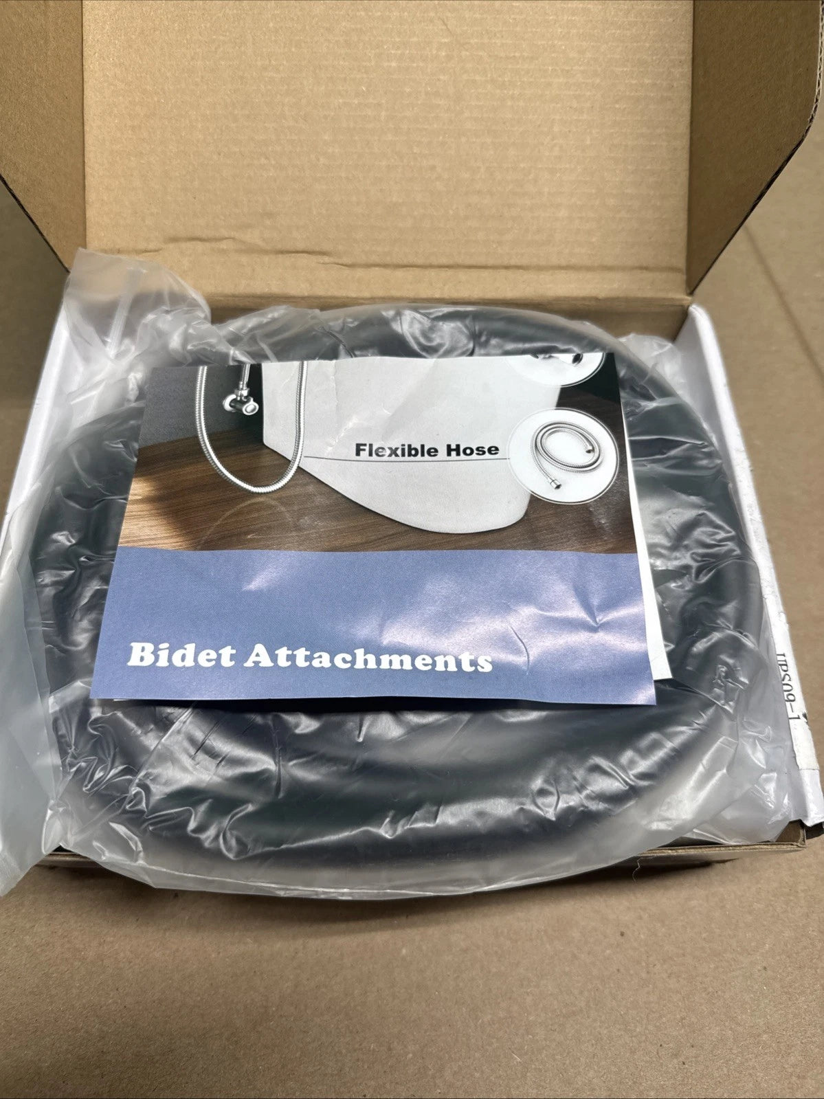 TH-FX0021 Bidet Attachments Matte Black Sprayer, Sprayer Holder, T-Valve, Hose