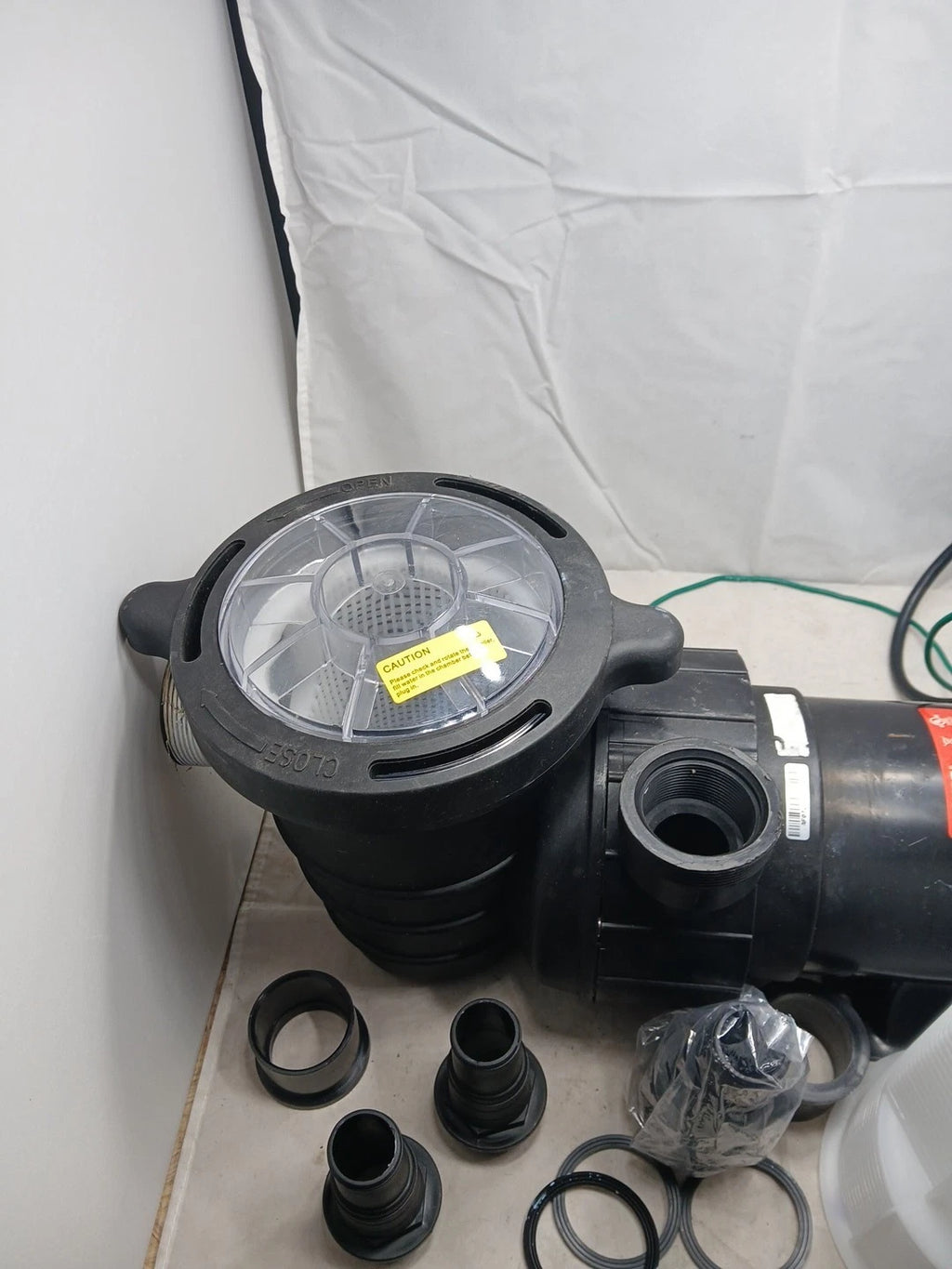 Vevor Above Ground Pool Pump. 2 Hp 110v. HAP1500 *FOR PARTS*