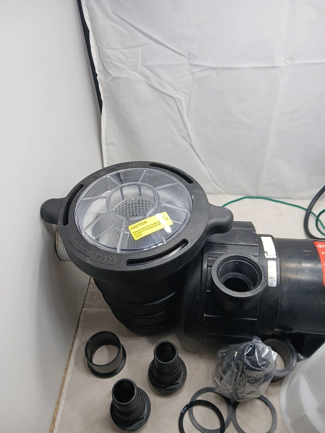 Vevor Above Ground Pool Pump. 2 Hp 110v. HAP1500 *FOR PARTS*