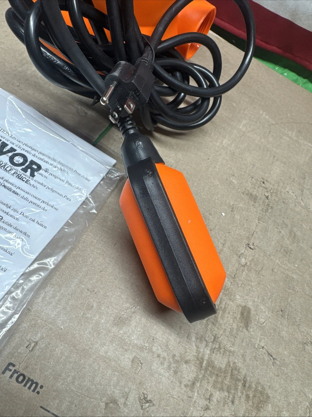 VEVOR Utility Pump, 1 HP, 4000 GPH High Flow, 31 ft Head…