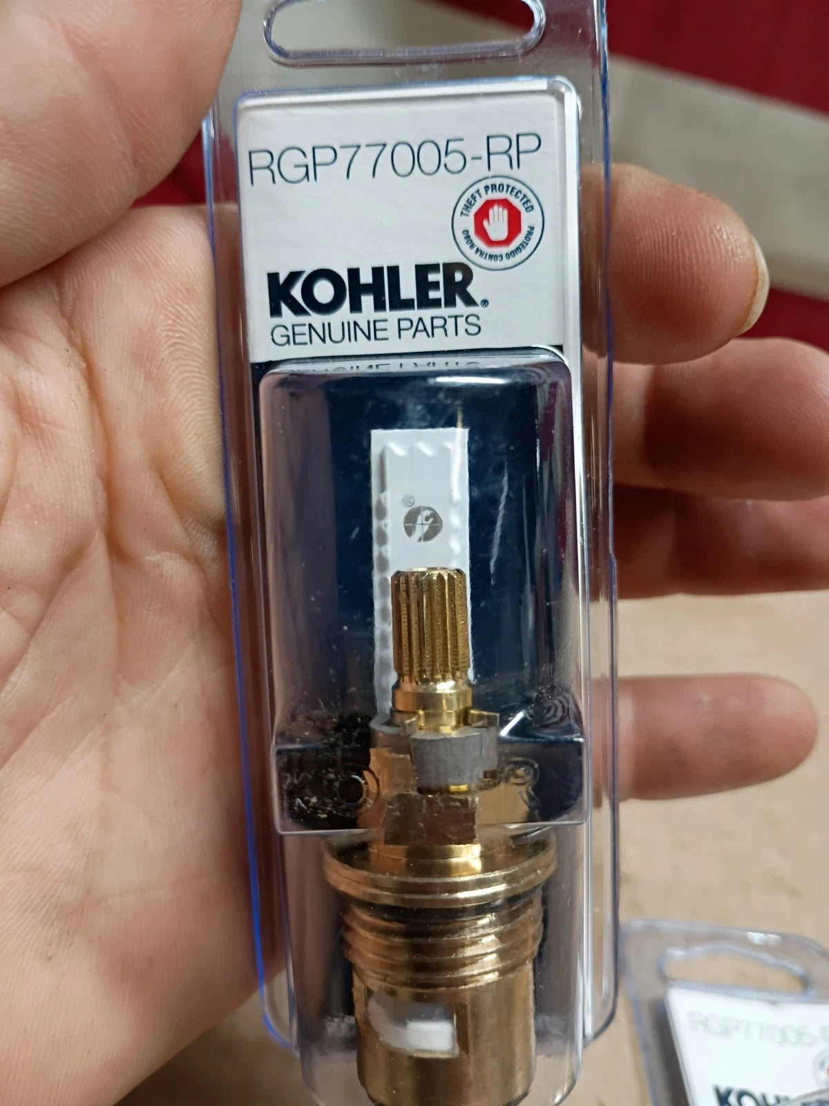Kohler RGP77005-RP Clockwise Counterclockwise hot & Cold Valve 1/2"