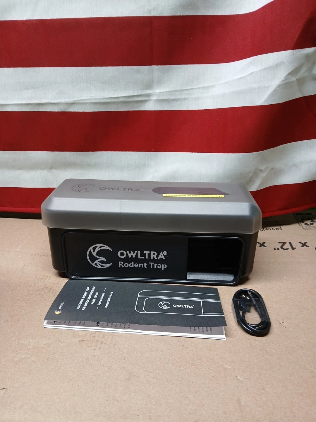 OWLTRA OW-7 in Electric Rodent Trap, Instant Kill Mouse Trap, ERZ-50...,