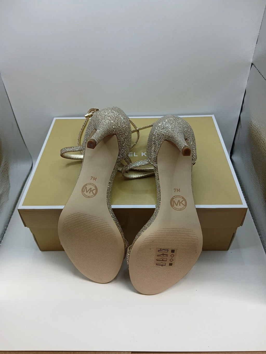 Michael Kors Glitter Strap Sandal - Size 7 M