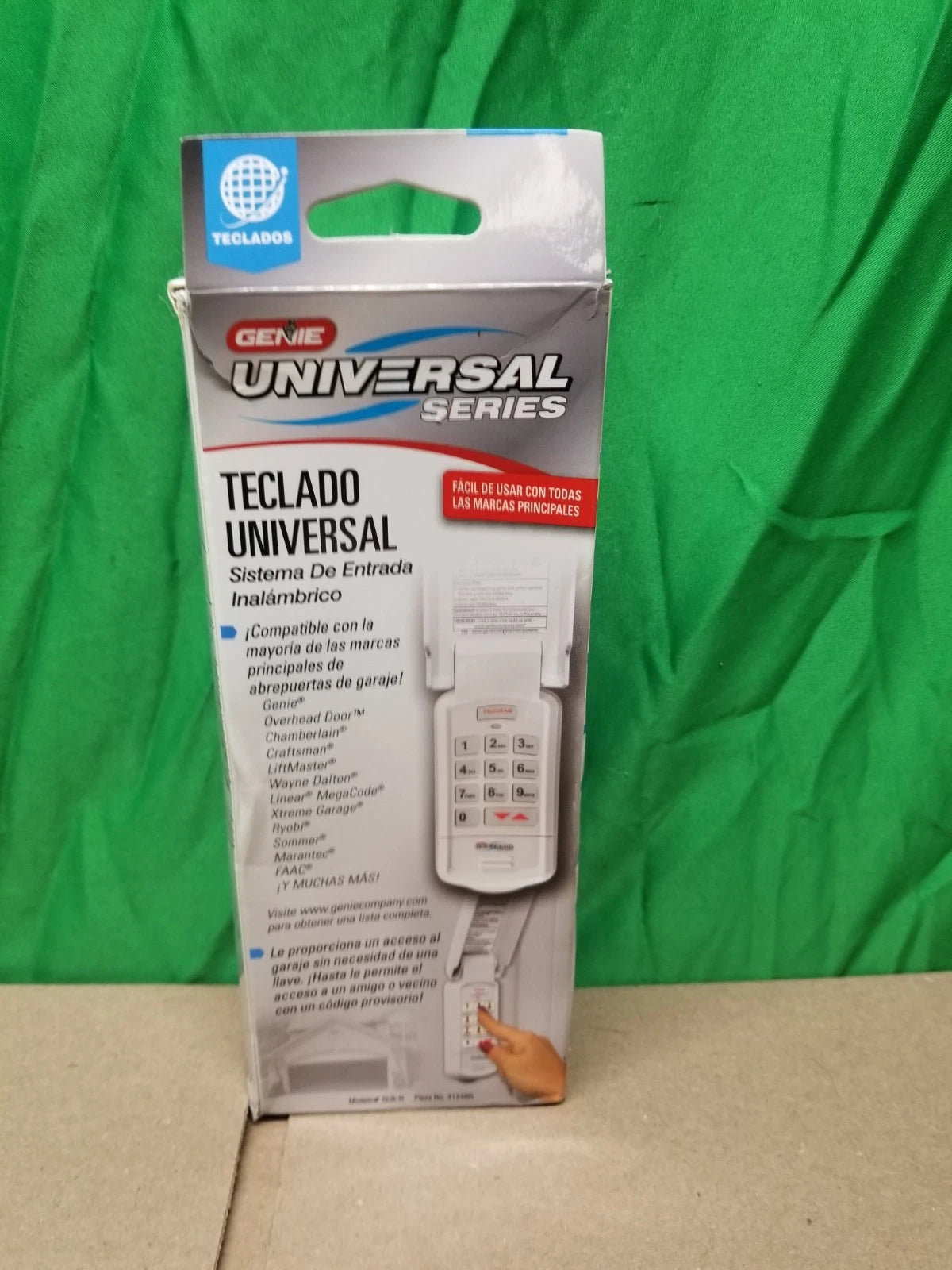 Genie 41248R GUK-R Universal Garage Door Wireless Entry Keypad - New Open Box
