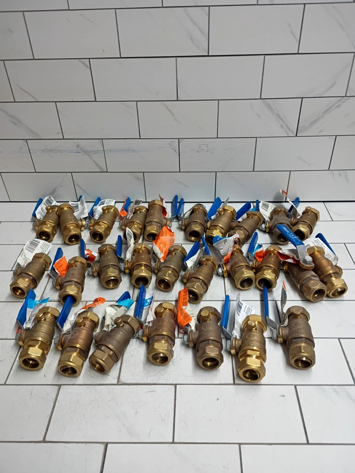 (27 Pack) Everbilt 3/4 in COMP Lead Free Brass Ball Valve