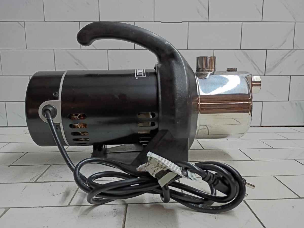 EVERBILT 1 HP Portable Stainless Steel Lawn Irrigation Pump Portable 115V Corded