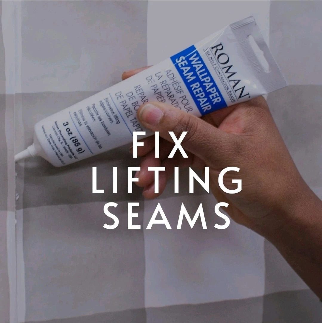 3 PACK 3X ROMAN 3 oz Wallpaper Seam Repair Adhesive Glue for Torn Edges & Seams