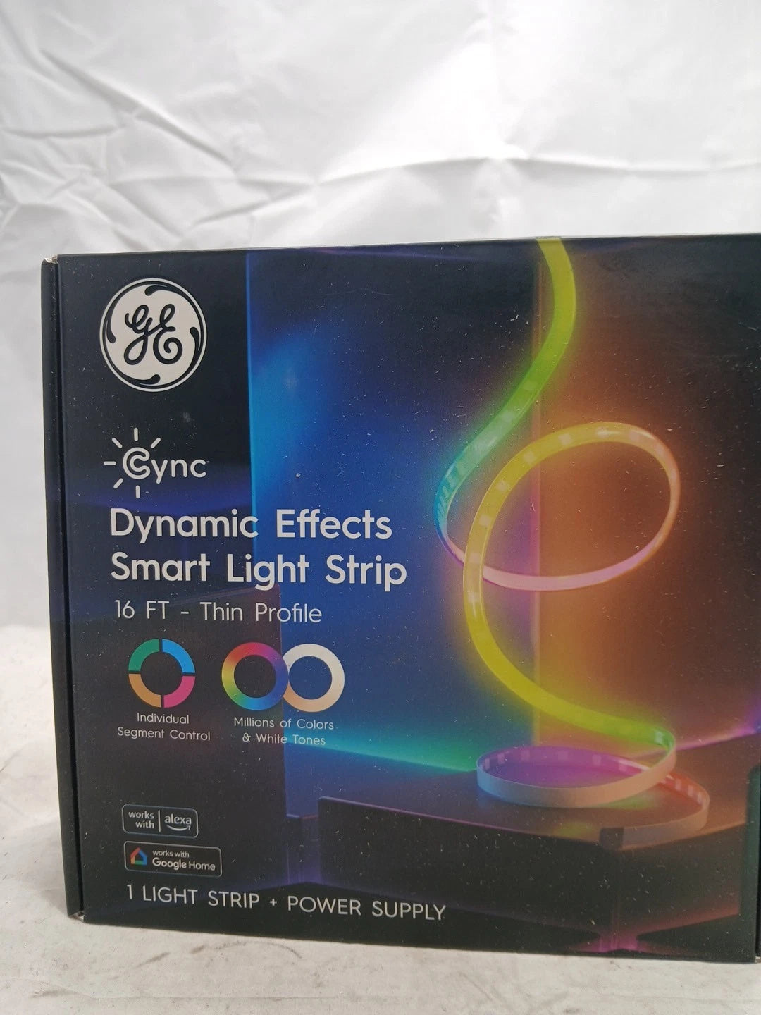 GE Cync Dynamic Effects Smart Light Strip 16 Ft New