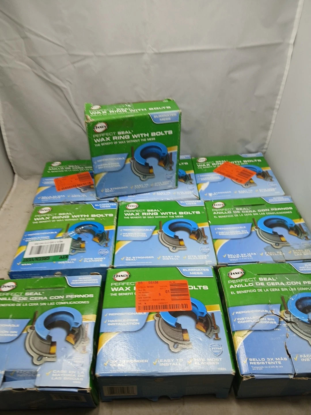 Danco Seal Toilet Wax Ring without Bolts (10826X) *NO BOLTS* WAX RING ONLY