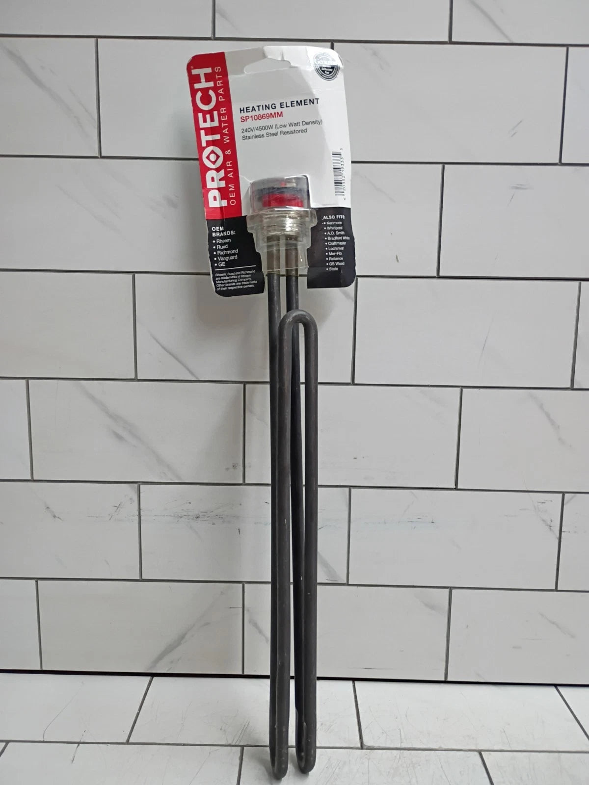 Proteck SP1086MM OEM Heating Element - 240-Volt - 4500W - Electric Water Heater