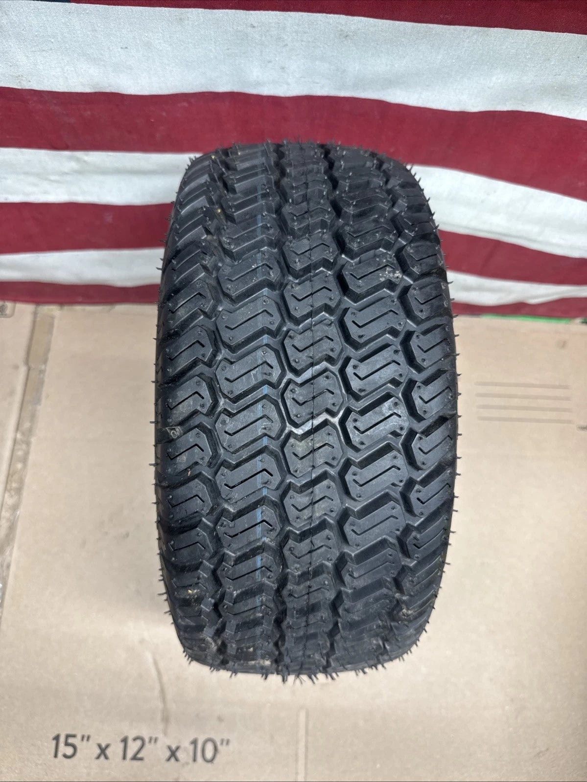 Rear Wheel And Tire For Ryobi Z30Li 80V Zero Turn Lawn Mower