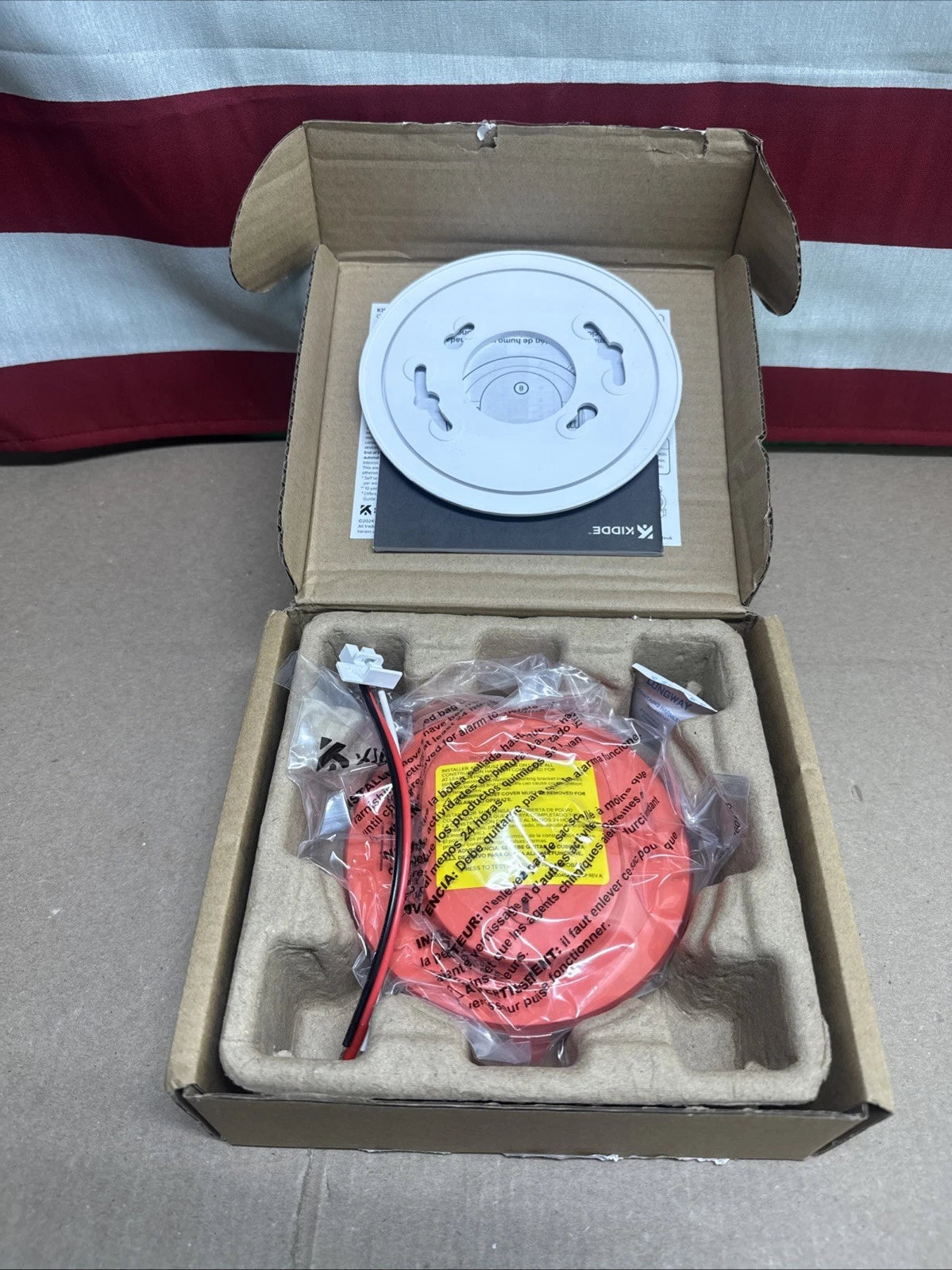 Kidde Combination Photoelectric Smoke & Carbon Monoxide Alarm 30CUA10