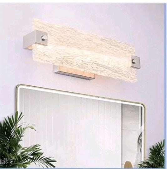 Osimir Brushed Nickel LED Bathroom Vanity Light, 24.4 Inch 15W Modern Open Box