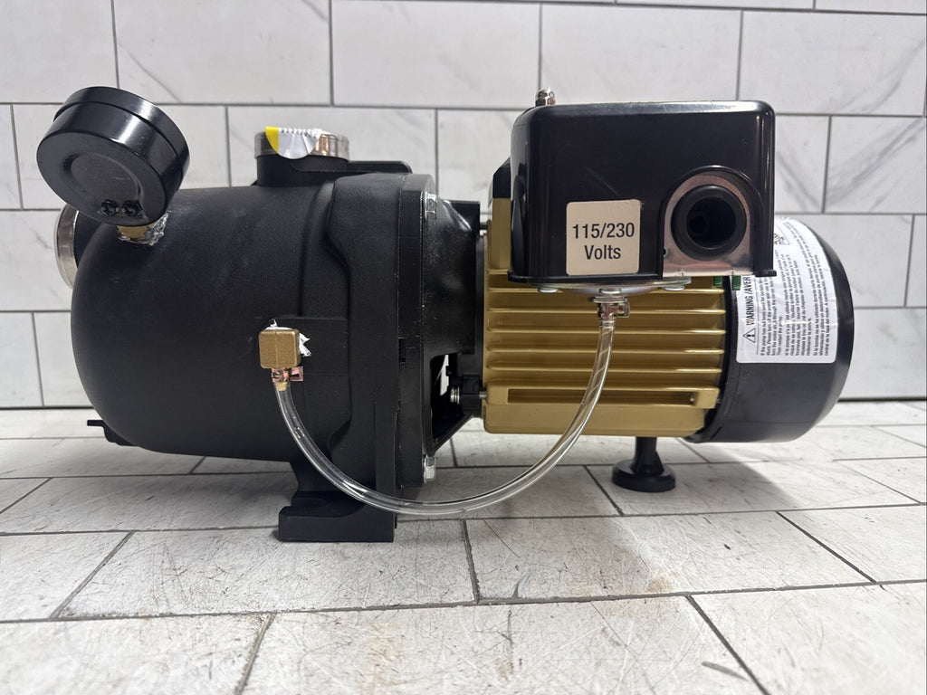 K2 Pumps Shallow Well Jet Pump 1/2HP Lead Free Thermoplastic 115/230V OPEN BOX