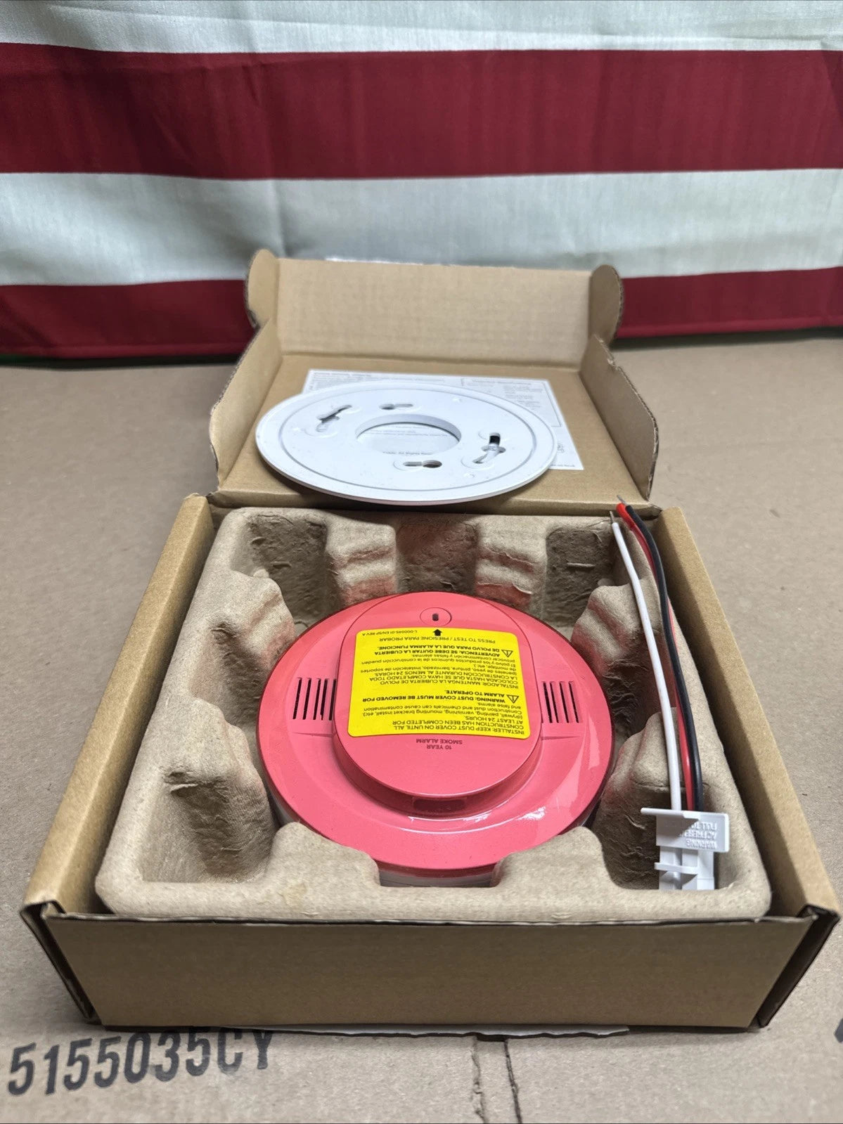 Kidde 20SA10 Hardwired Smoke Detector, 10-Year Battery, Interconnectable
