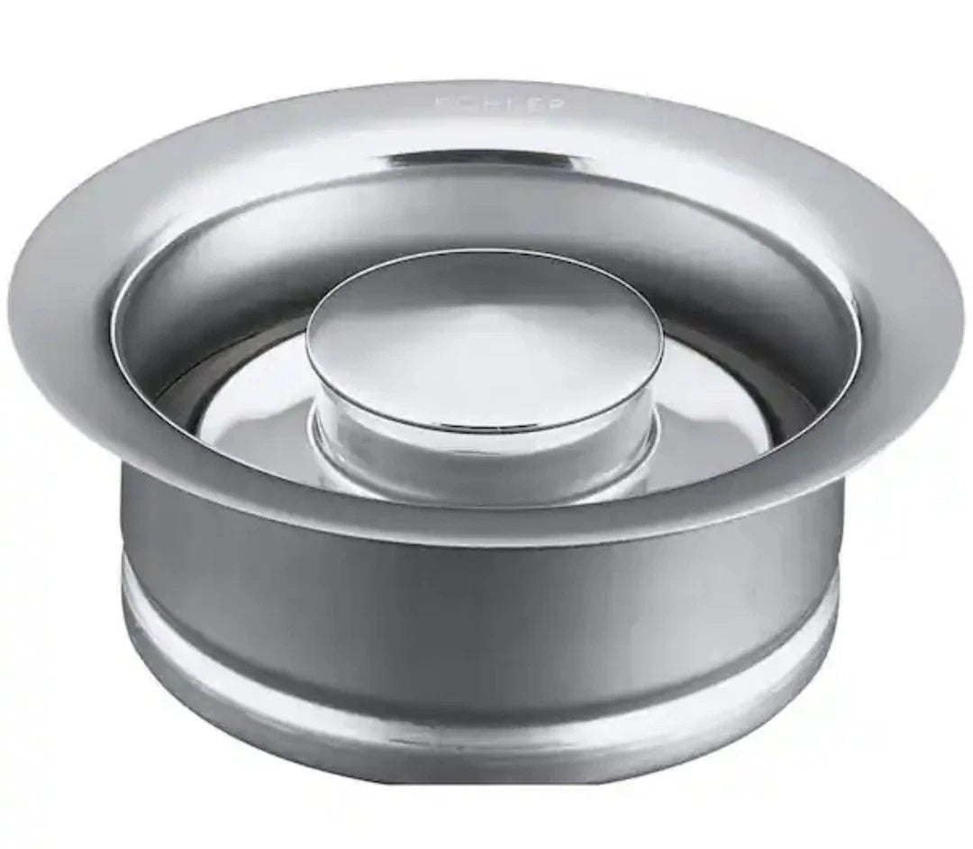 KOHLER Disposal 4.5 in. Flange with Stopper in Polished Chrome NEW