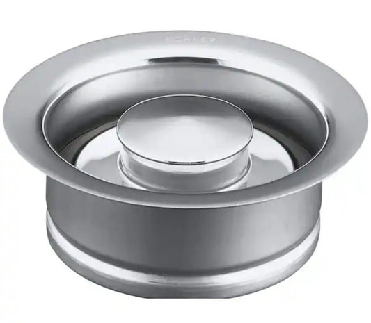 KOHLER Disposal 4.5 in. Flange with Stopper in Polished Chrome NEW