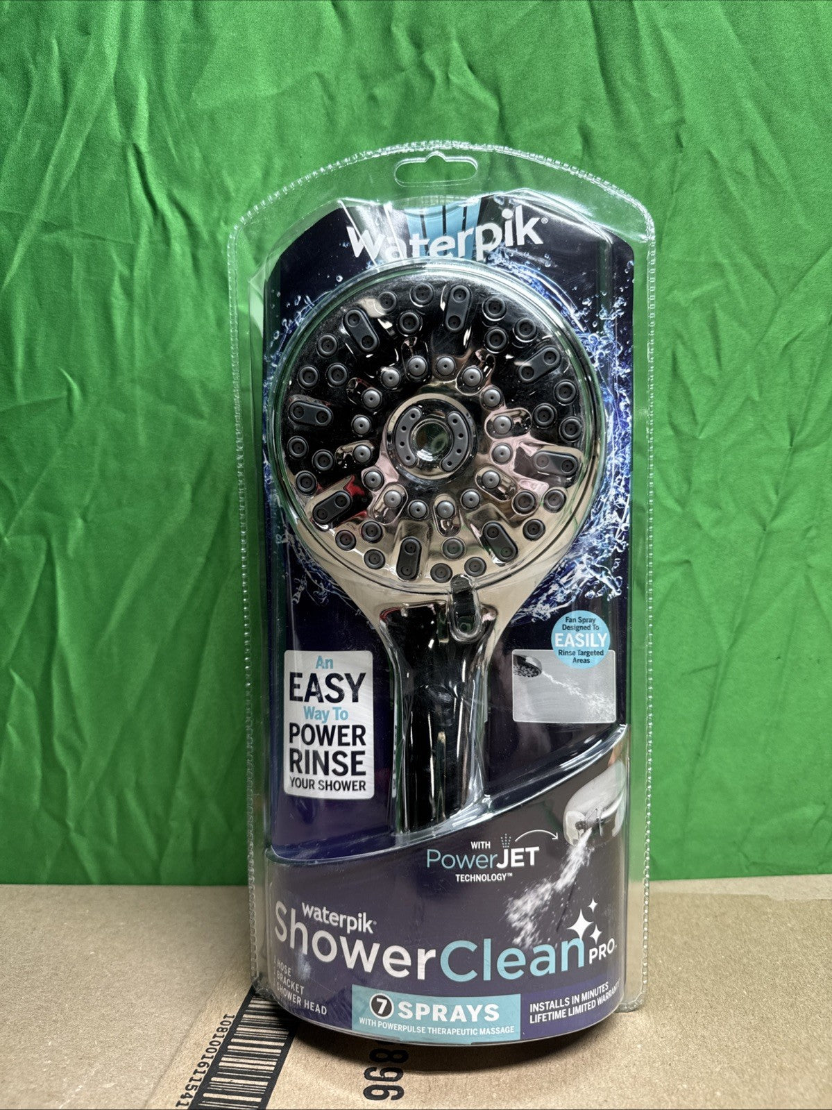 7-Spray Patterns w/ 1.8 GPM 4.75" Wall Mount Adjust Handheld Shower Head, Chrome