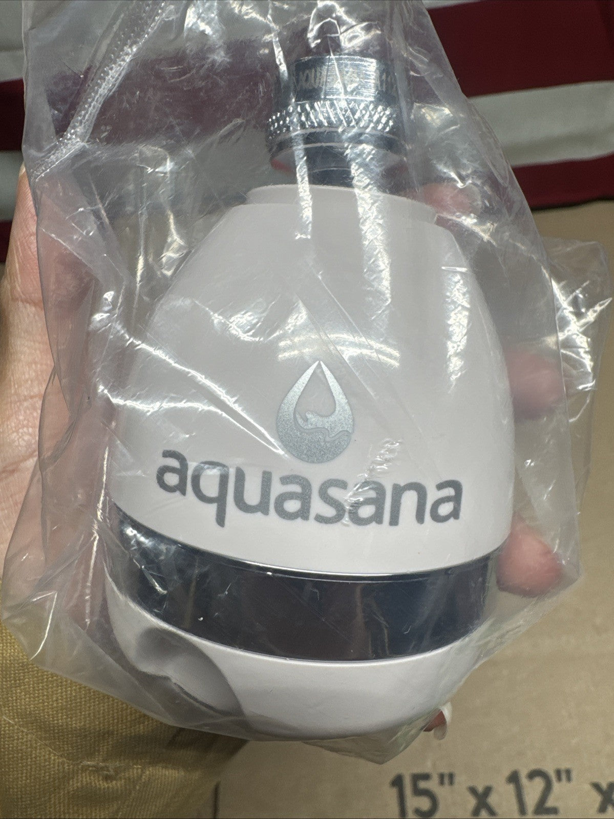 Aquasana AQ-4100 White Deluxe Shower Water Filter System With Head