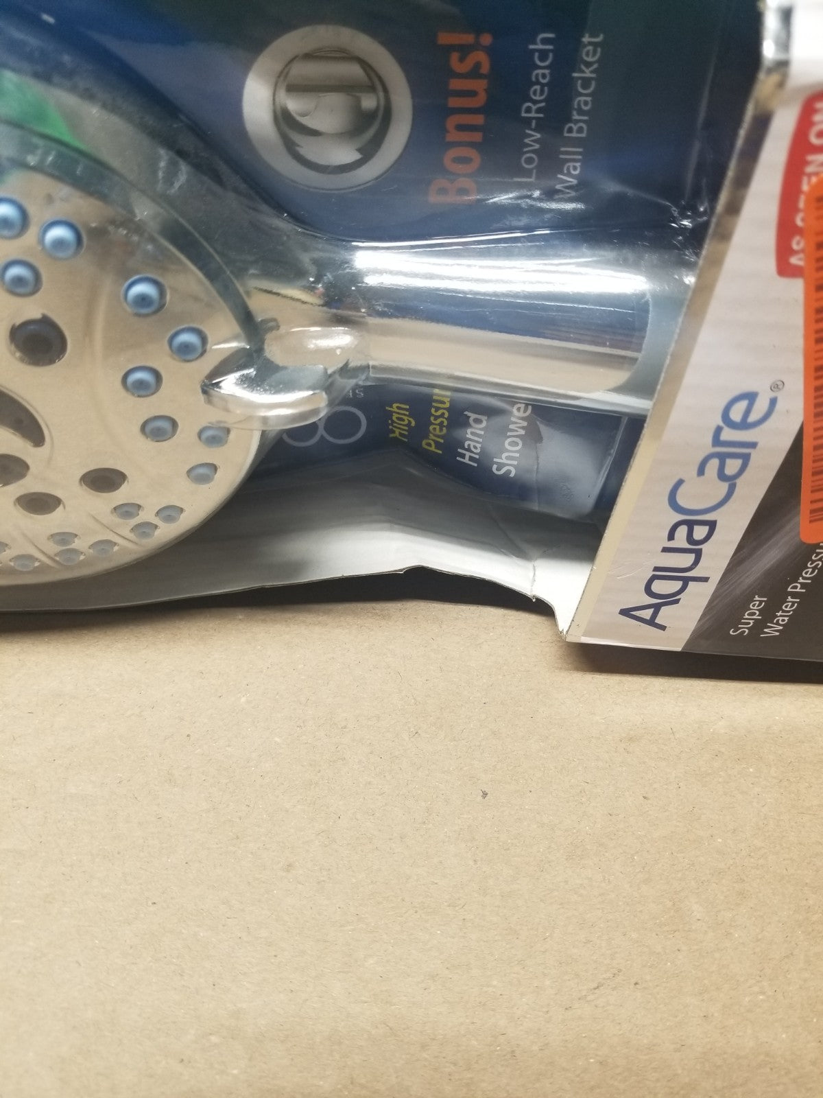 8-Spray Patterns 2.5 GPM 4.5 in. Wall Mounted Dual Shower Head New Rough Box