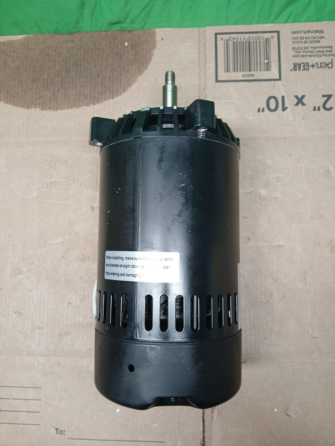 VEVOR 0.75HP Pool Pump Motor, 3450 RPM High Speed, 115V (8 Amps) / 230V (4...